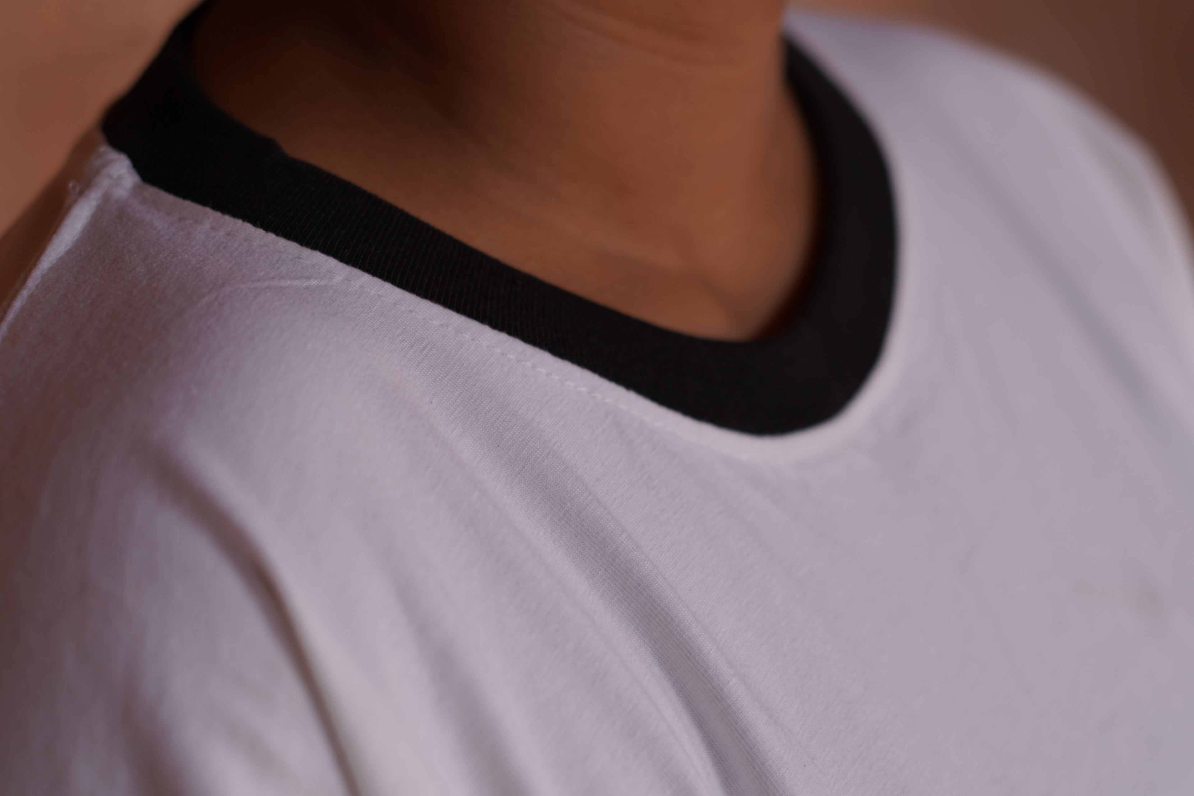 0% ABY - White Oversized Boxy Fit Unisex T-Shirt
